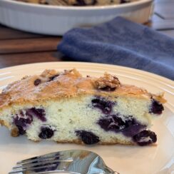 Buttermilk Blueberry Breakfast Cake