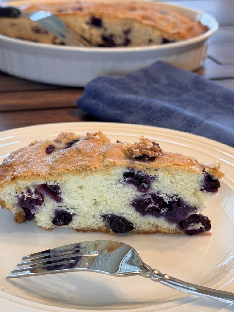 Buttermilk Blueberry Breakfast Cake