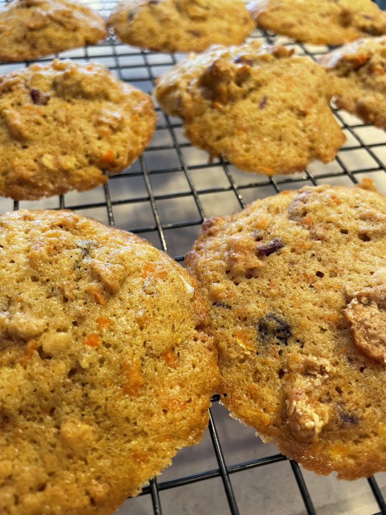 Carrot Cake Sandwich Cookies