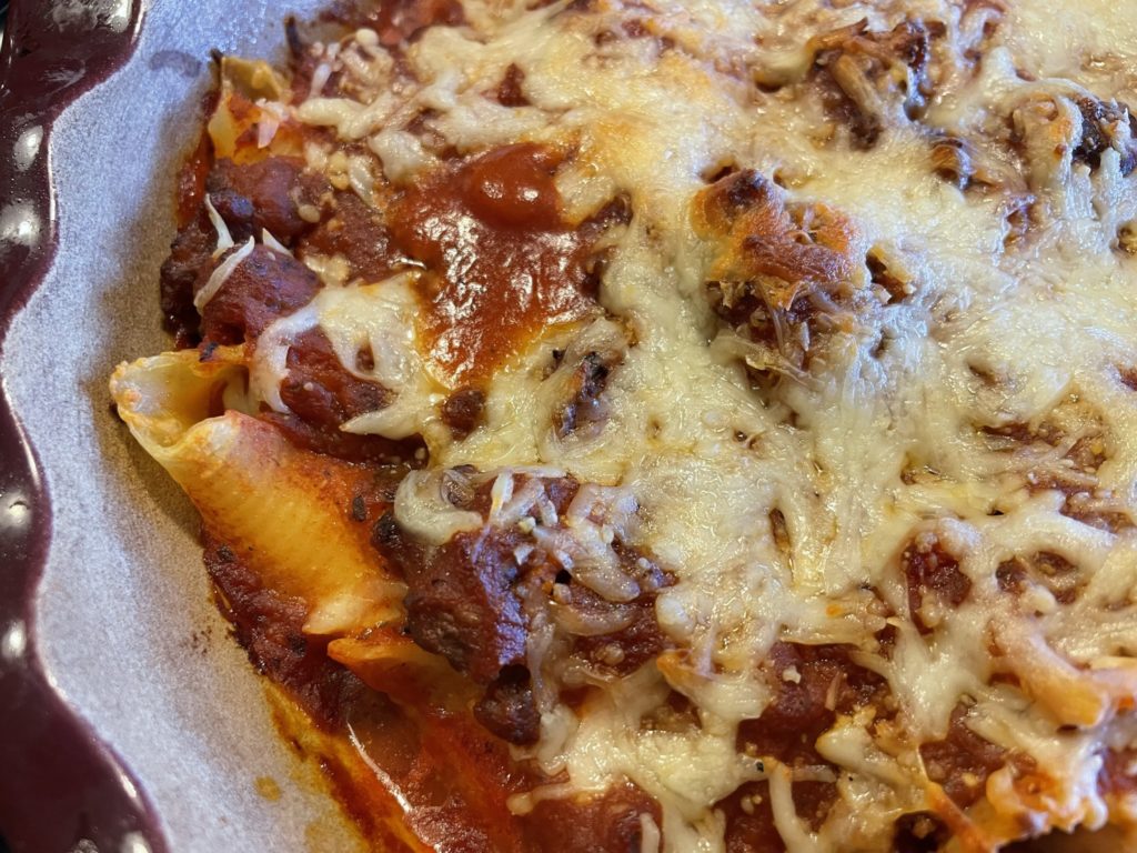 Stuffed Shells with Sausage