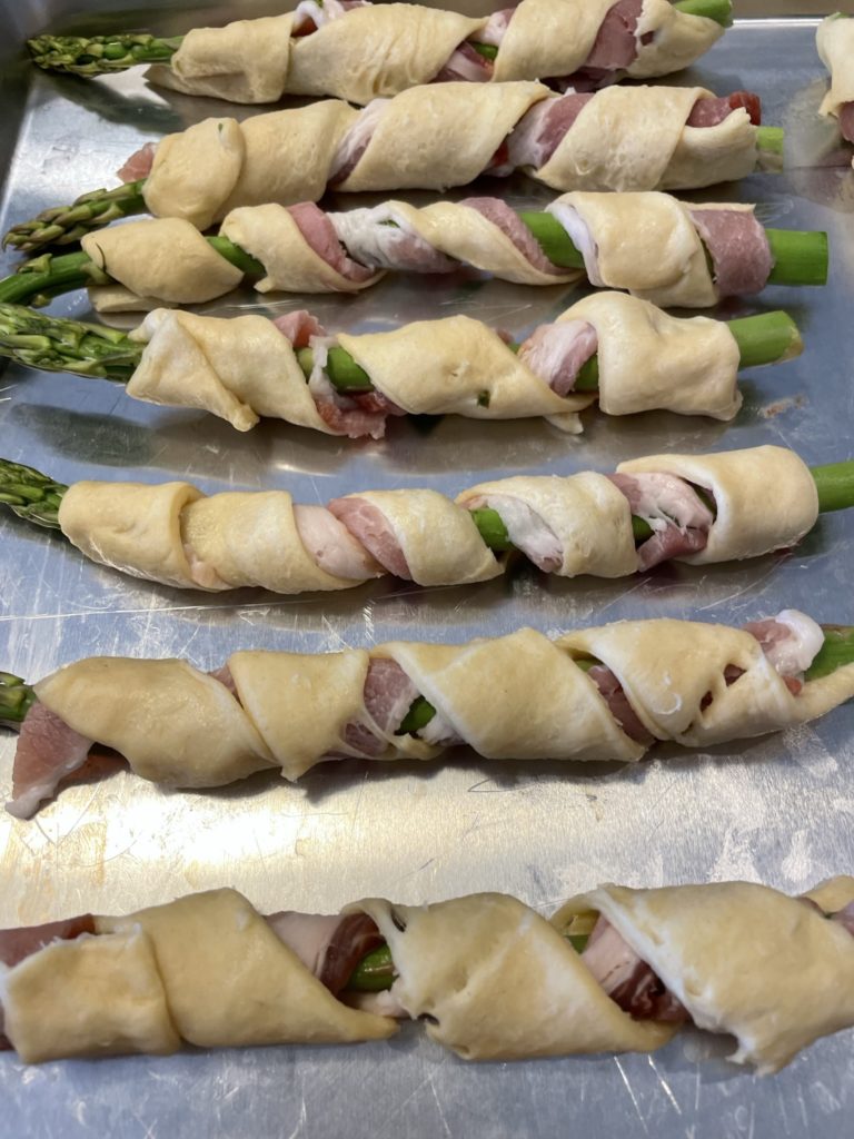 Asparagus Spirals