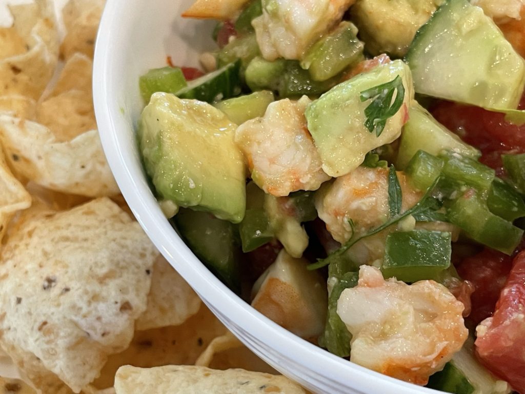 Avocado Shrimp Salsa