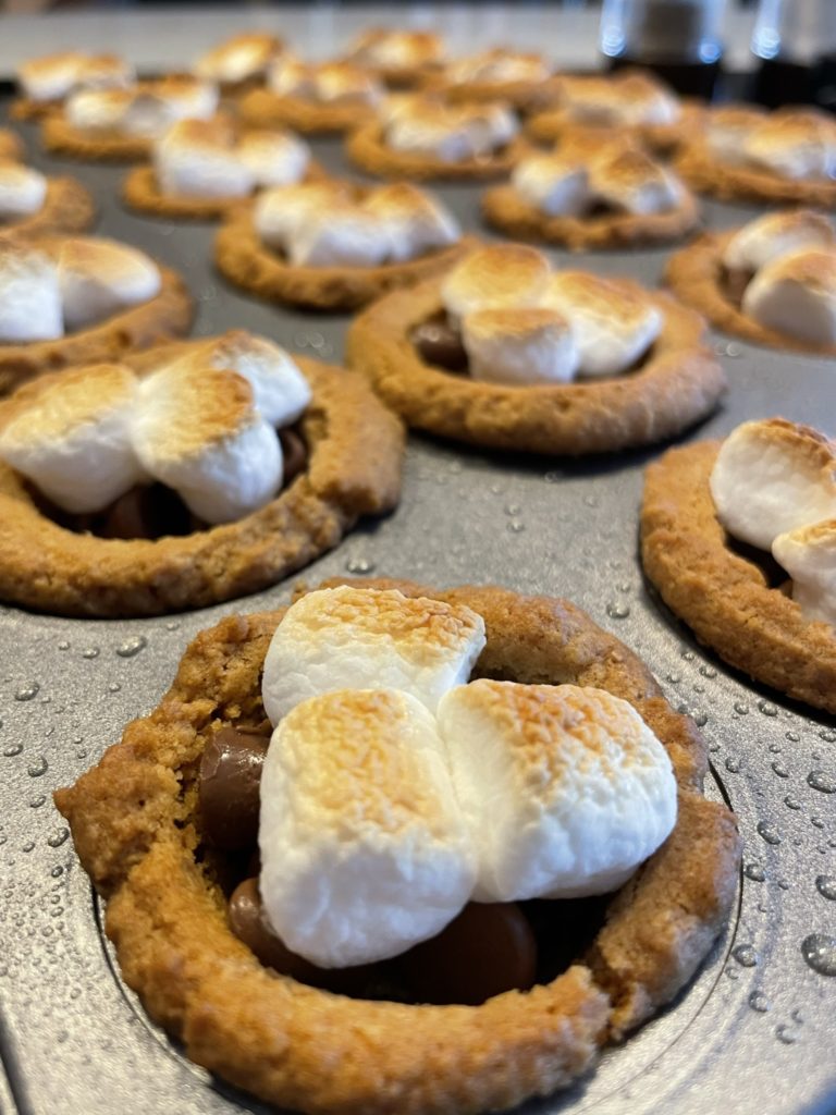 S'more Cookie Cups