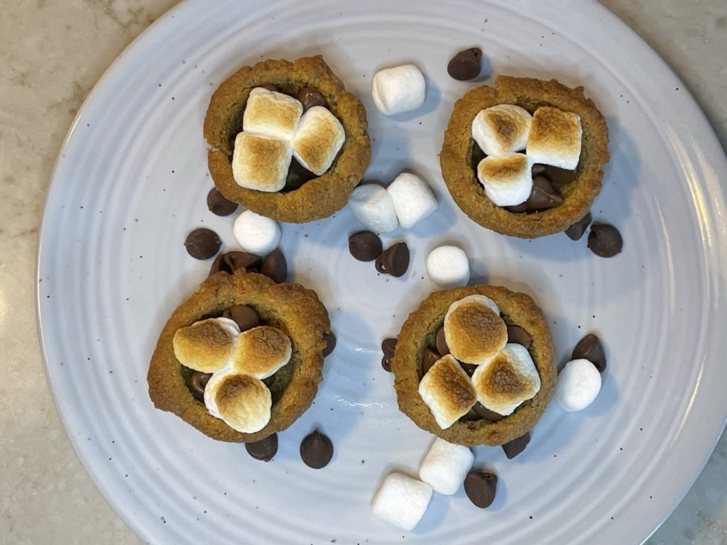 S'mores Cookie Cups