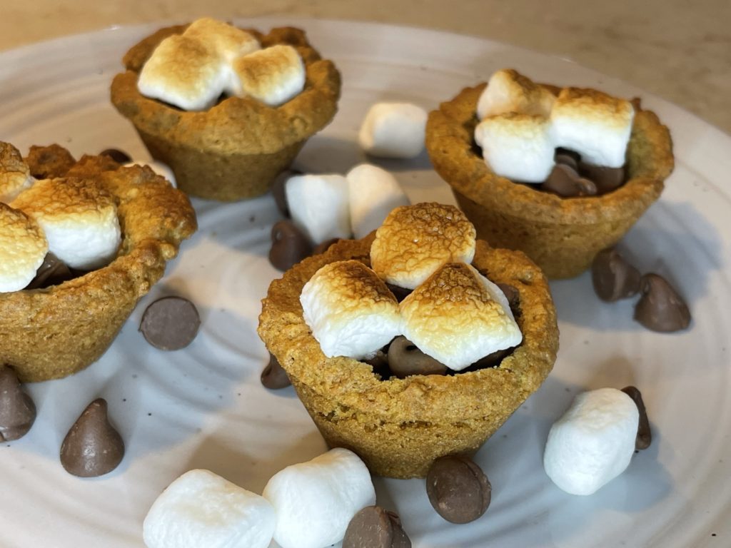 S'mores Cookie Cups