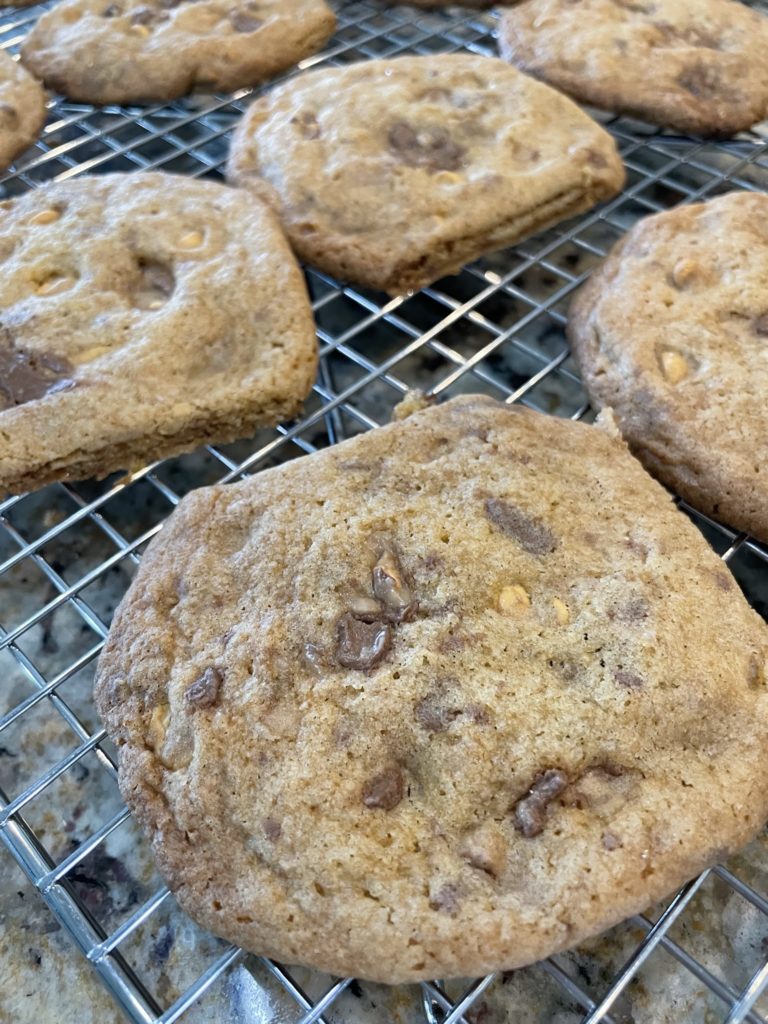 Butterscotch Toffee Cookies