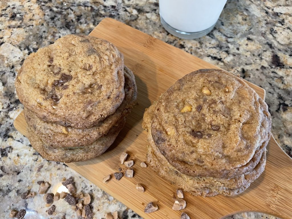 Butterscotch Toffee Cookies