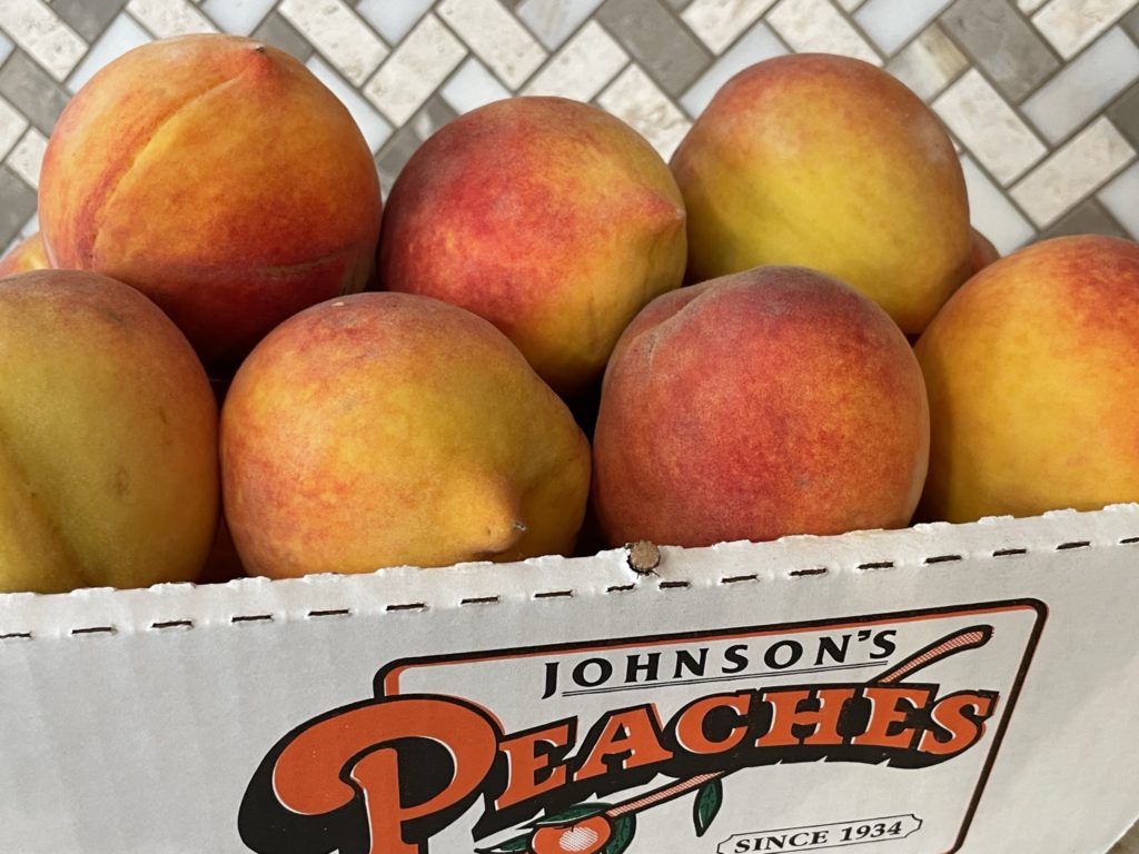 fresh peaches