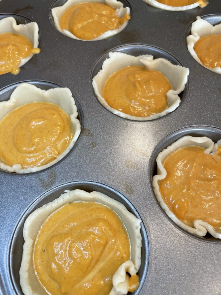 Mini Pumpkin Pies