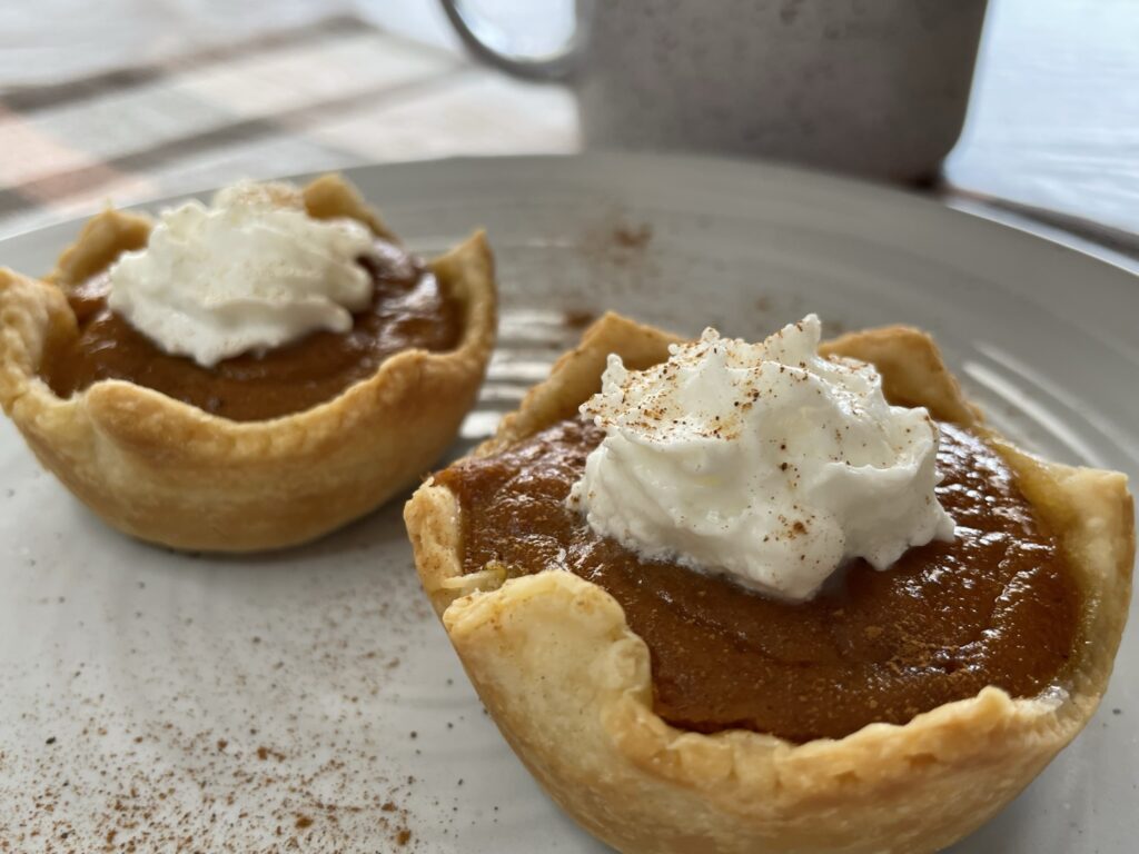 Mini Pumpkin Pies