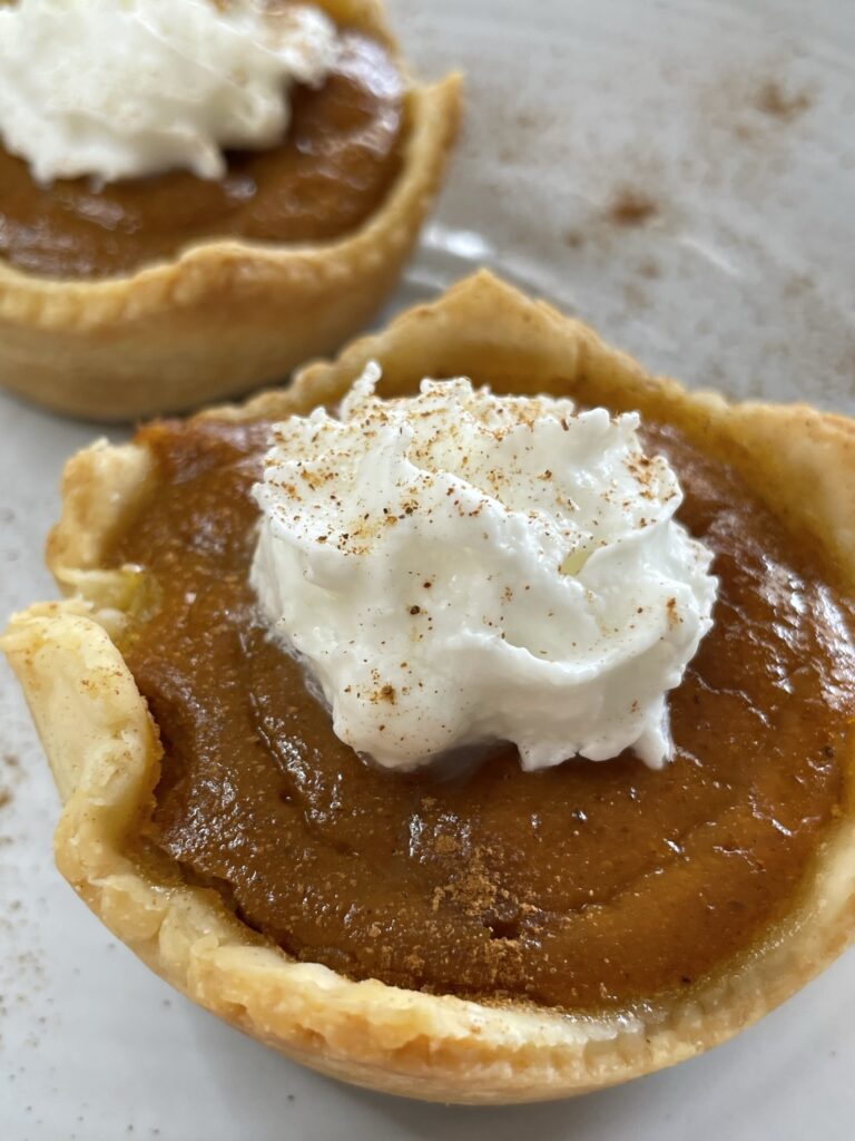 Mini Pumpkin Pies