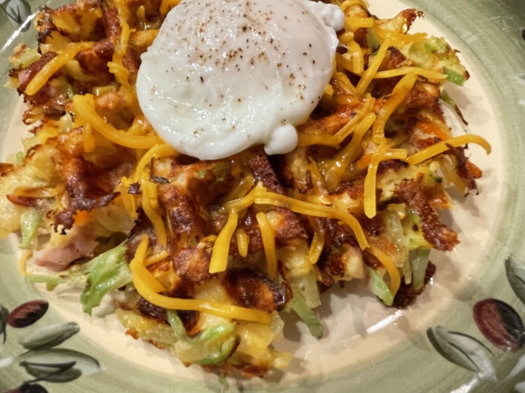 Loaded Potato Waffles