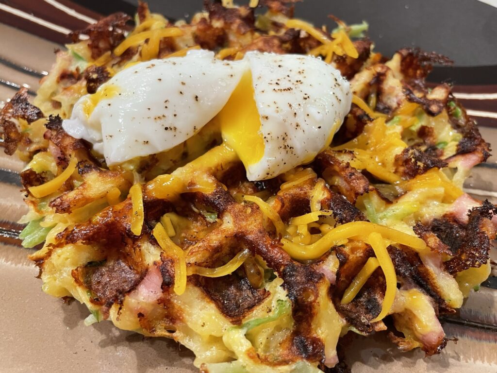 Loaded Potato Waffles