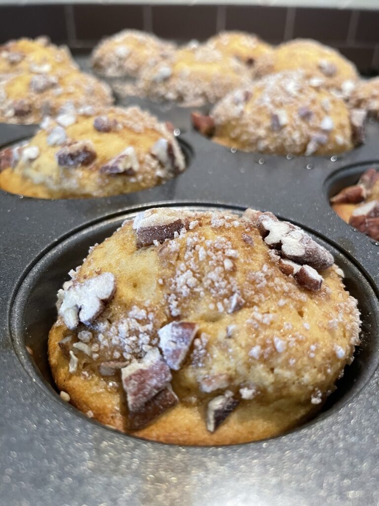 Sweet Potato Streusel Muffins