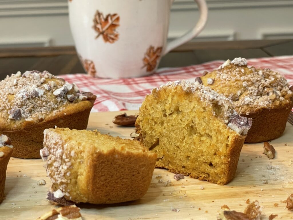 Sweet Potato Streusel Muffins