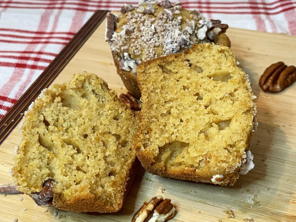 Sweet Potato Streusel Muffins