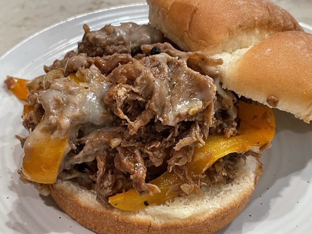 Philly Cheesesteak with Peppers