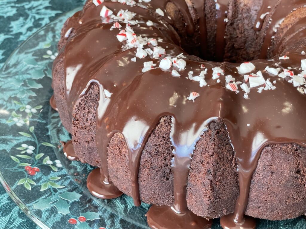 Chocolate Peppermint Cake