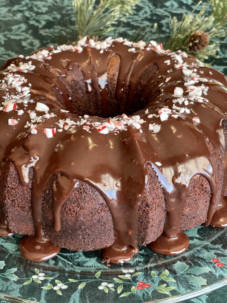 Chocolate Peppermint Cake