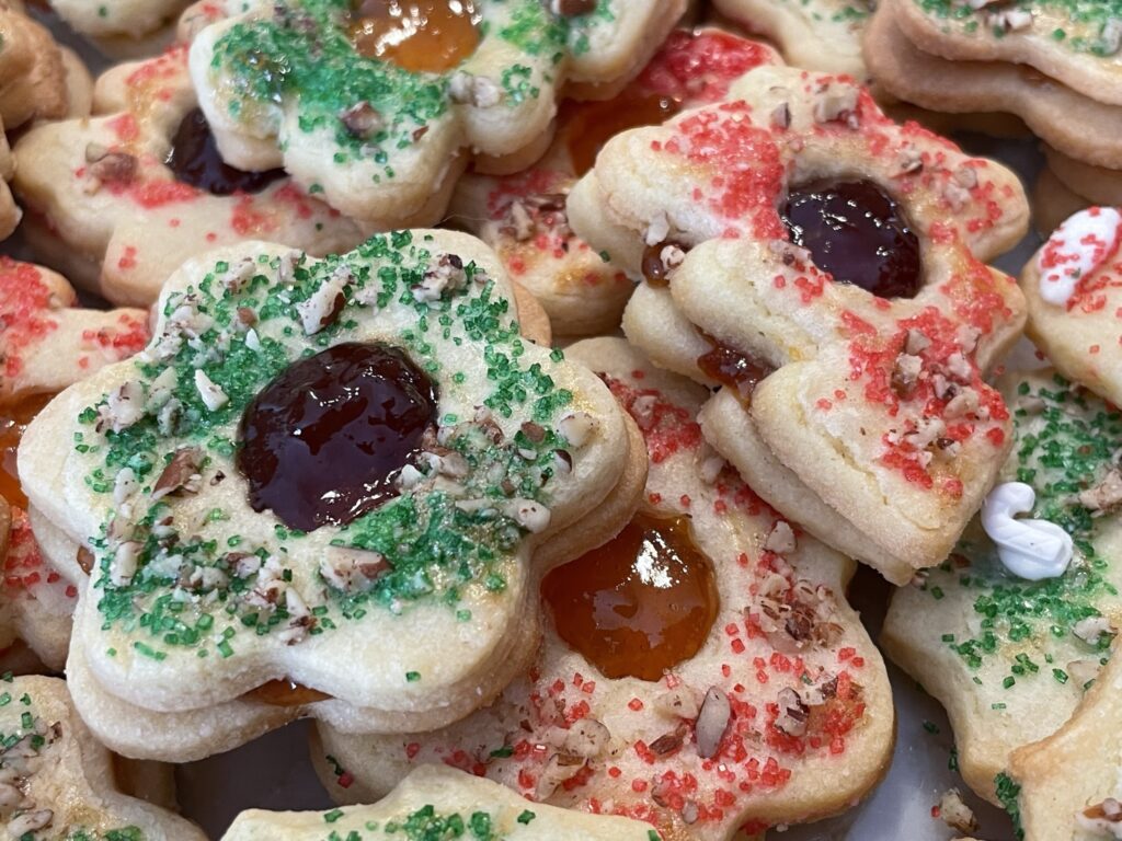 Double Sugar Cookies with Jam 