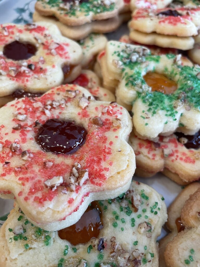 Grandma's Double Sugar Cookies with Jam