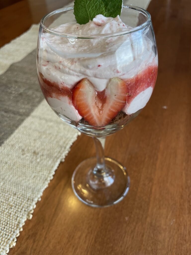 Strawberry Chocolate Crush Parfait