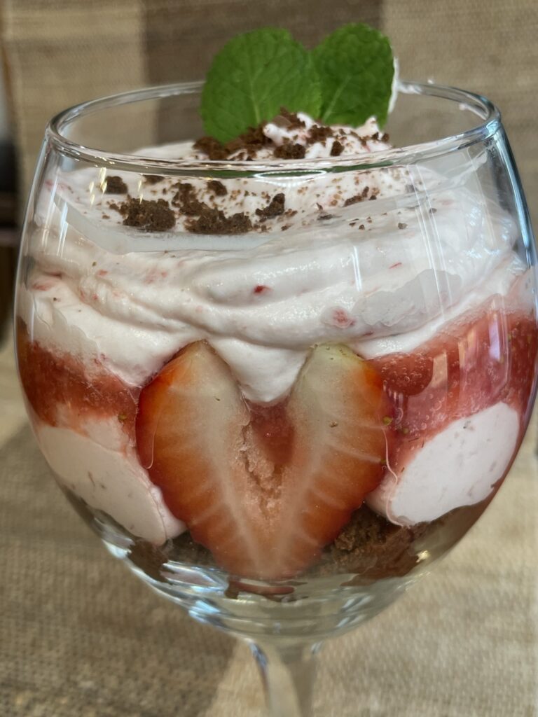 Strawberry Chocolate Crush Parfait