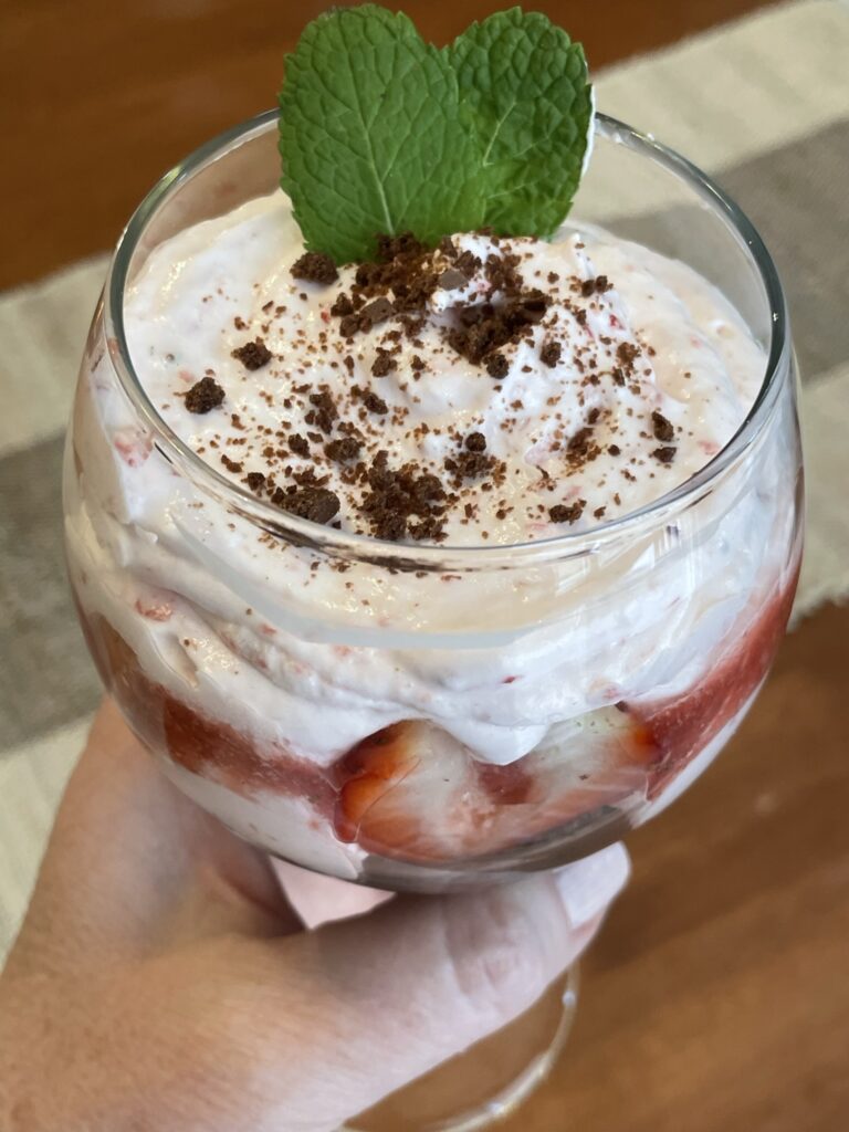 Strawberry Chocolate Crush Parfait