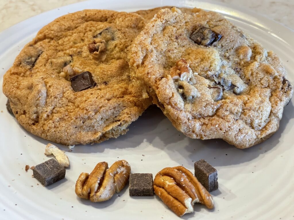 Dark Chocolate Chip Cookies