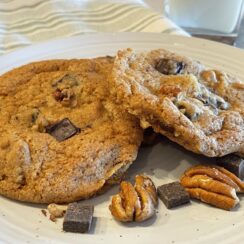 Dark Chocolate Chip Cookies