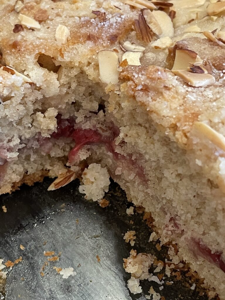 Raspberry Crumble Coffee Cake