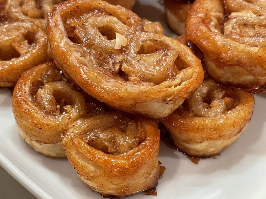 Caramel Apple Palmiers