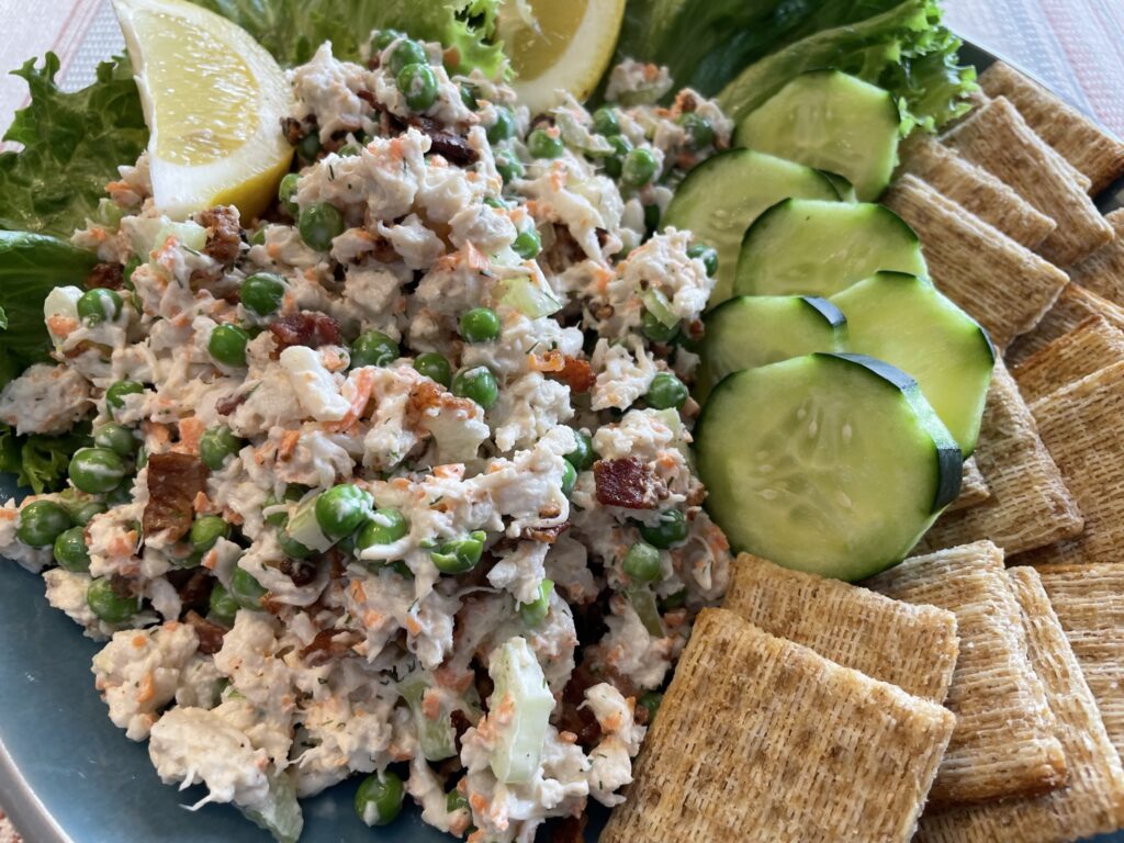 Crab and Spring Pea Salad