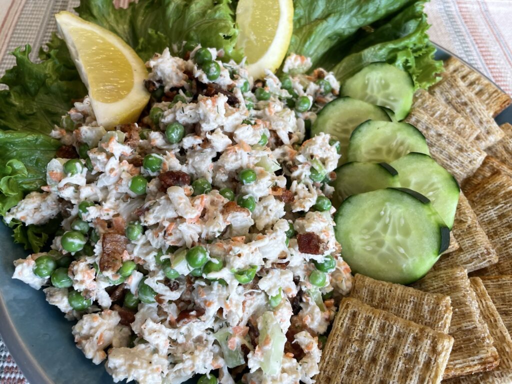 Crab and Spring Pea Salad