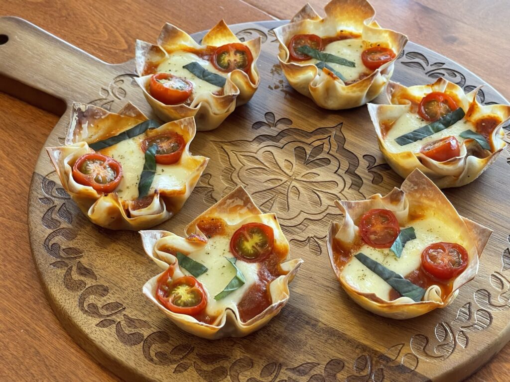 Margherita Pizza Cups