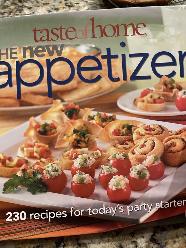 Taste of Home 'New Appetizer' Cookbook