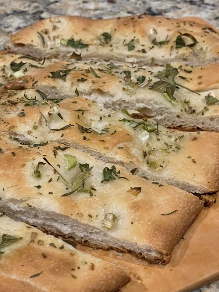 Herbed Onion Focaccia