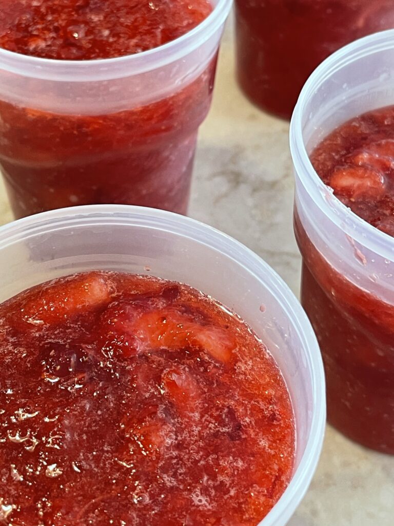 Easy Strawberry Freezer Jam