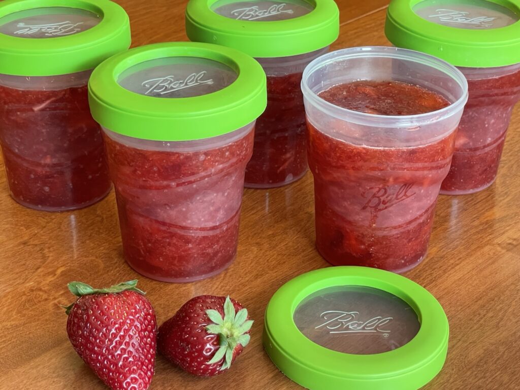 Easy Strawberry Freezer Jam