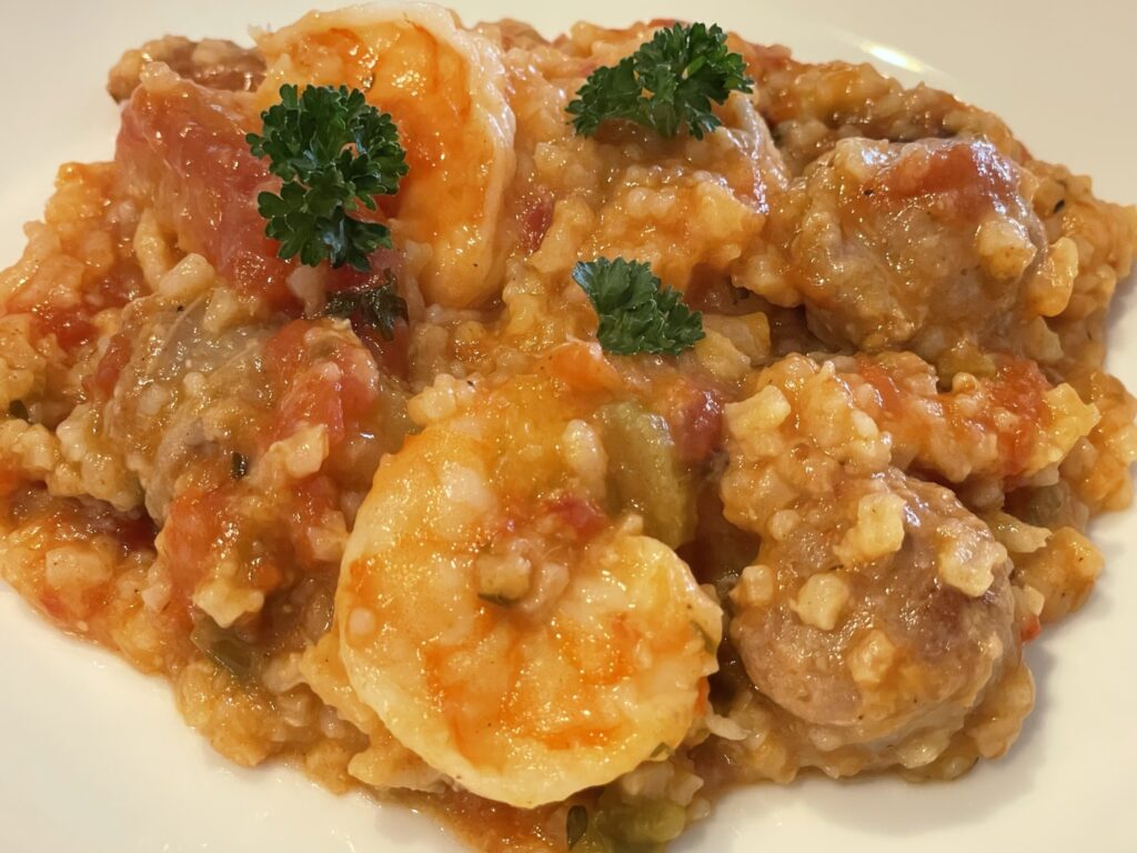 Sausage and Shrimp Jambalaya