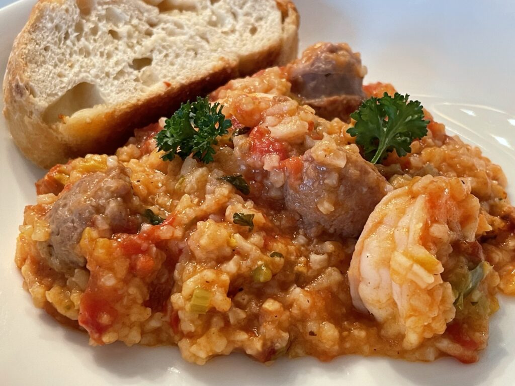 Sausage and Shrimp Jambalaya