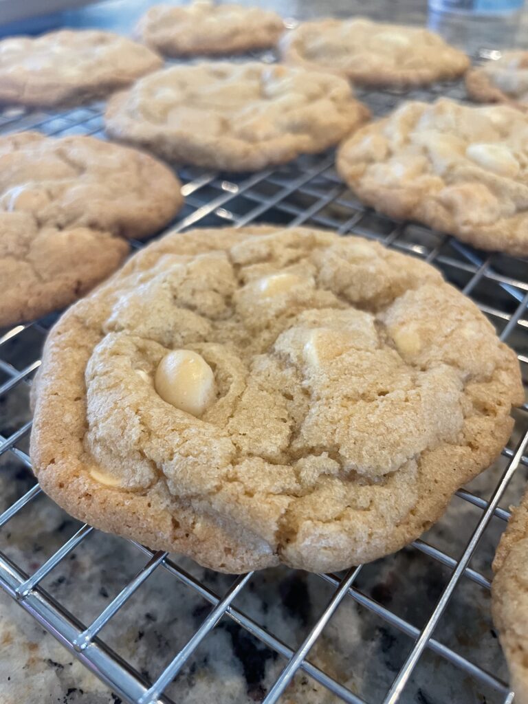 White Chocolate Macadamia Nut Cookies