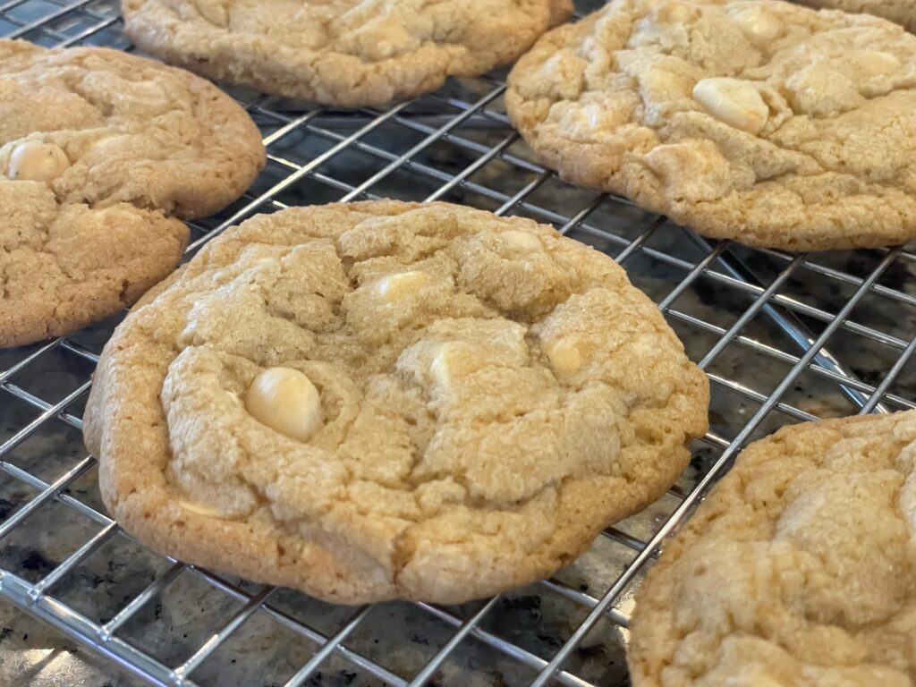 White Chocolate Chip Macadamia Nut Cookies