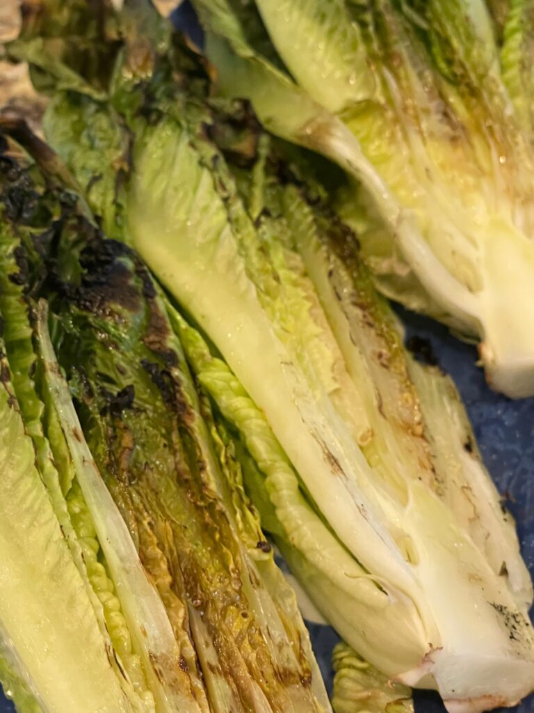 Grilled Romaine