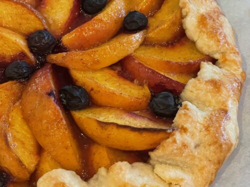 Nectarine and Blueberry Galette Recipe - NYT Cooking