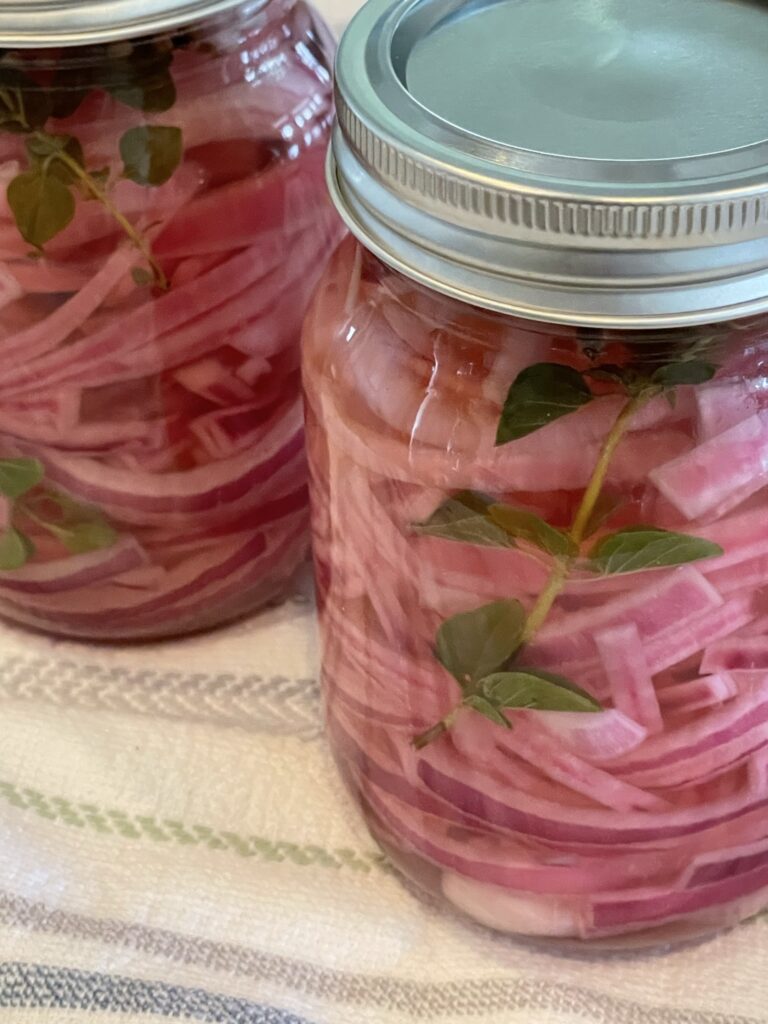 Quick Pickled Red Onions