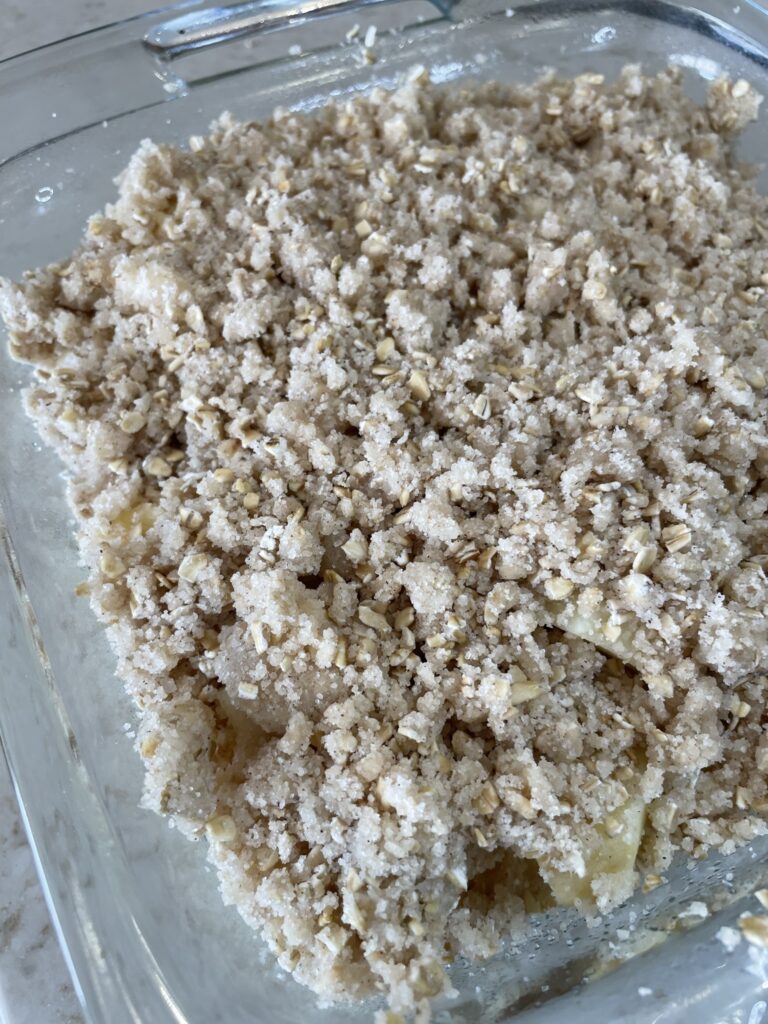 crumble topping