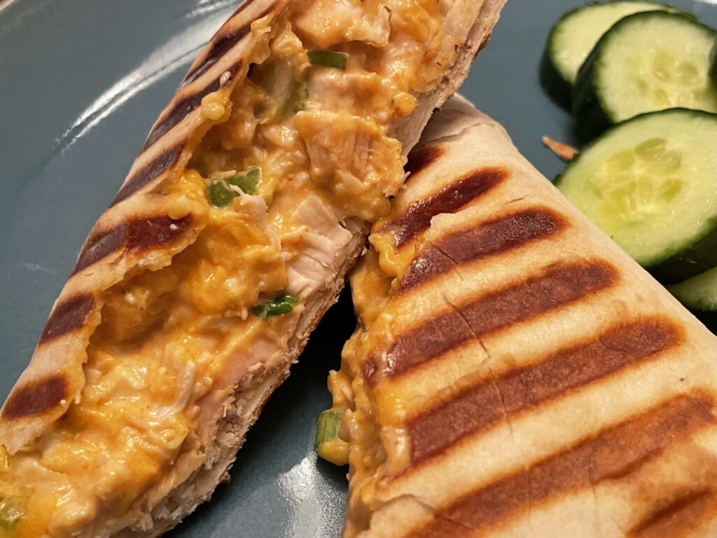 Buffalo Chicken Crunch Wraps