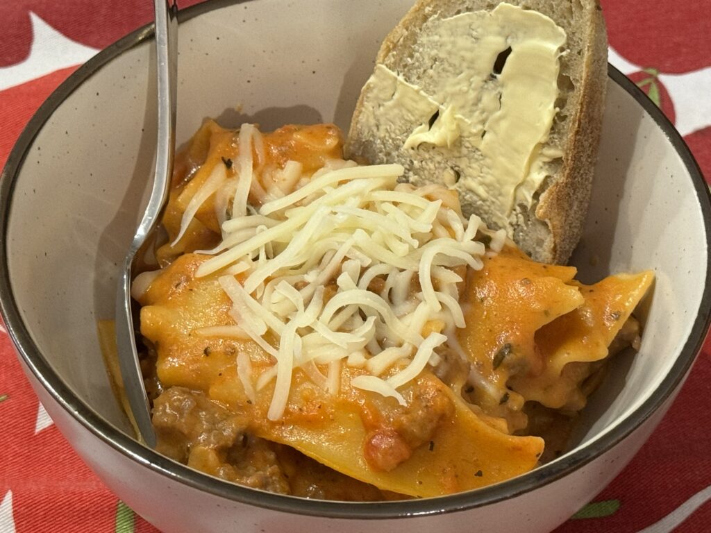 Lasagna Soup