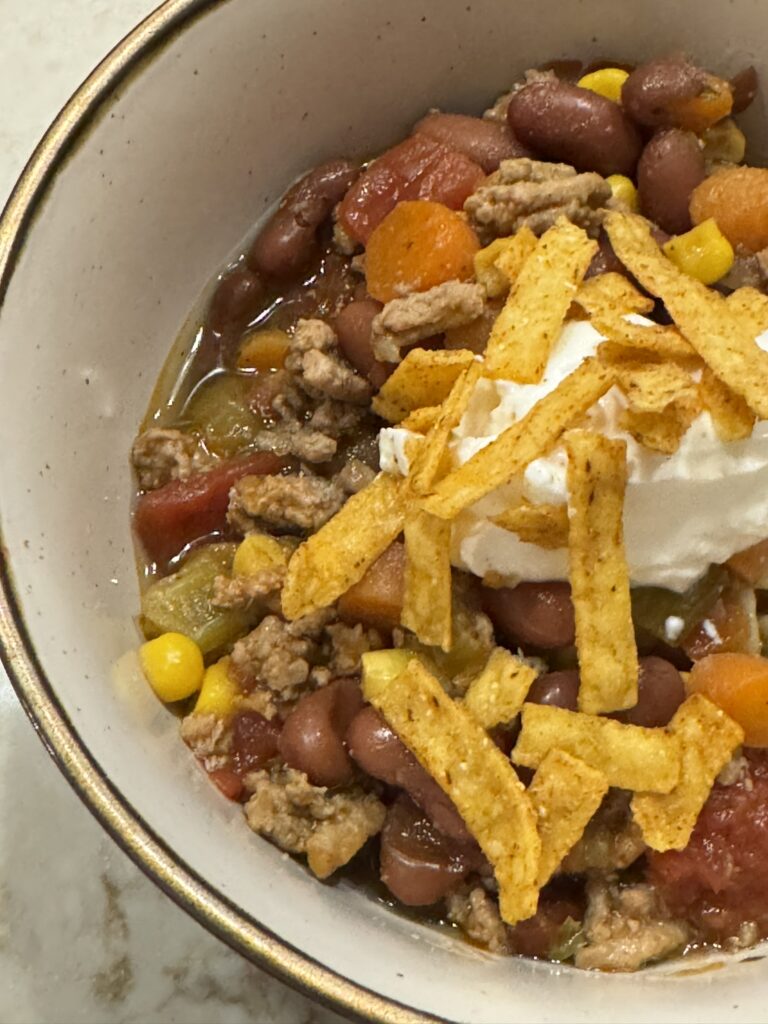 Tex Mex Turkey Chili